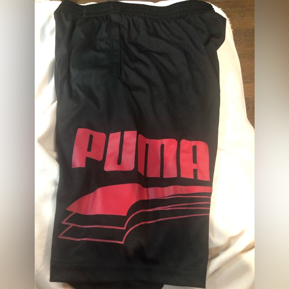 Boys PUMA gym shorts